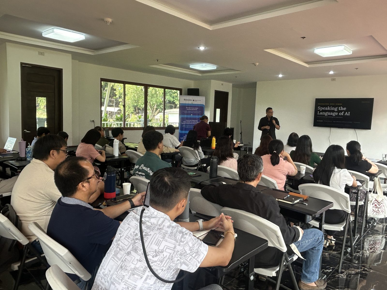 Faculty of PAREF Rosehill and Northfield at the Speaking the Language of AI session by Kenzo AI